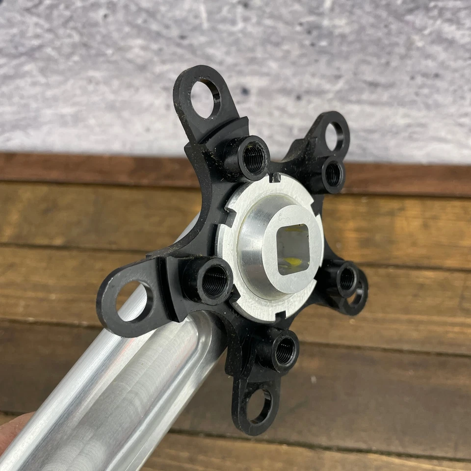 Juego de bielas Coda vintage EE. UU. CNC 175 mm bielas Cannondale Triple 94 58 90s MTB Foto 2 de 4