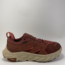 Hoka One One Anacapa Gore-Tex Hiking Womens Size 9.5 B Cherry Mahogany/Hot Sauce