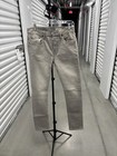 Allsaints Cigarette Men's Skinny Bleached Gray Distressed Denim Jeans Size W30 — photo 1