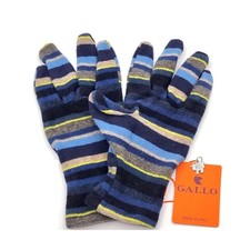Baby Rooster Gloves/Fleece Limoncello Blue Striped Multicolor Size 3 6/10 Years