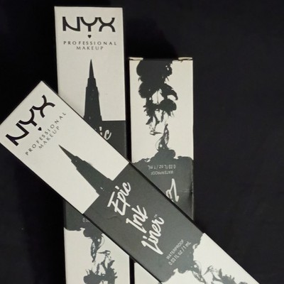 NYX Professional Makeup Epic Ink Liquid Eyeliner Black Matte Waterproof