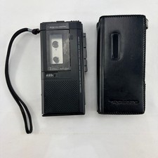 Realistic Micro-27 MicroCassette Tape Recorder  Model 14-1044, 2-Speed With Case