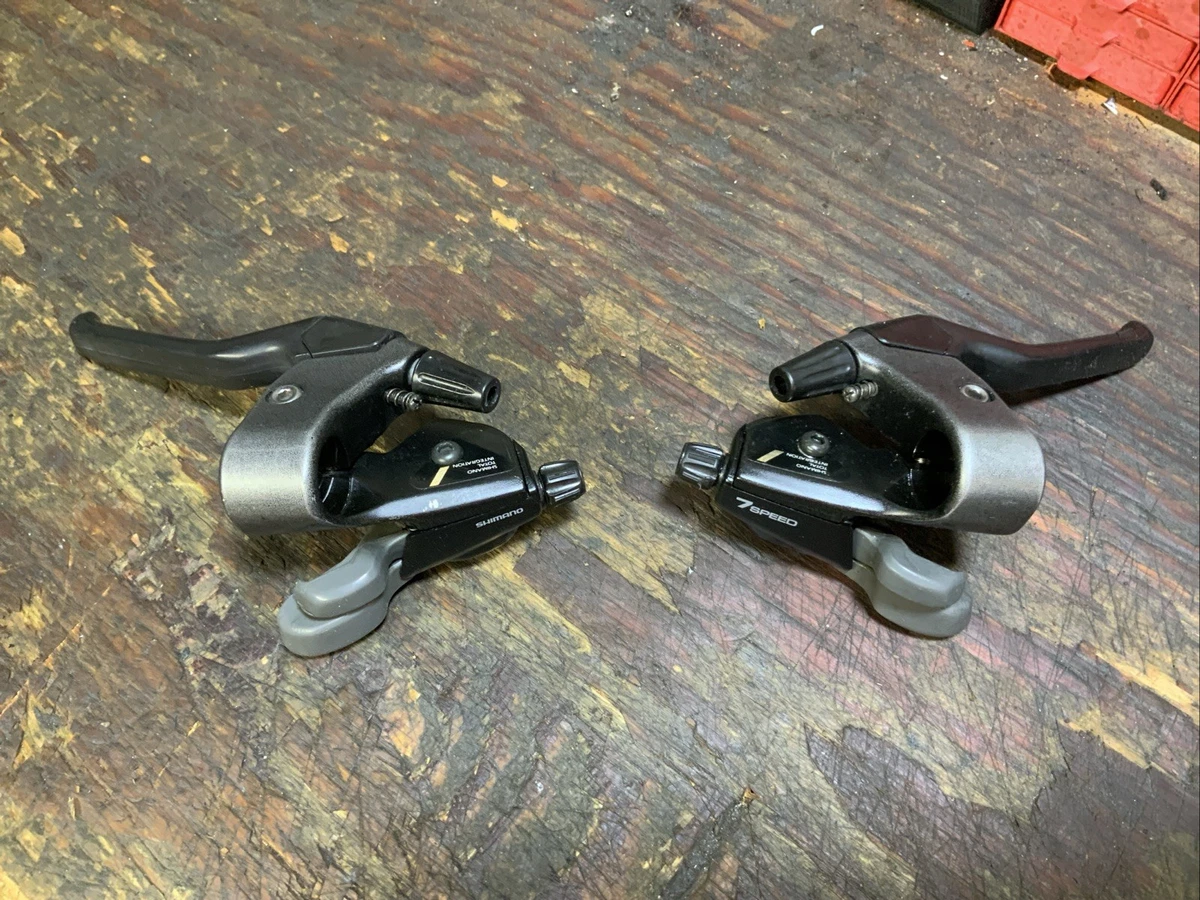Shimano 7 Speed Bicycle Brake/Shifter Combo-Sets for sale | eBay