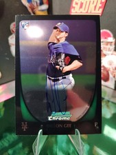 2011 Bowman - Dillon Gee #212 Chrome Rookie Autographs (AU, RC)