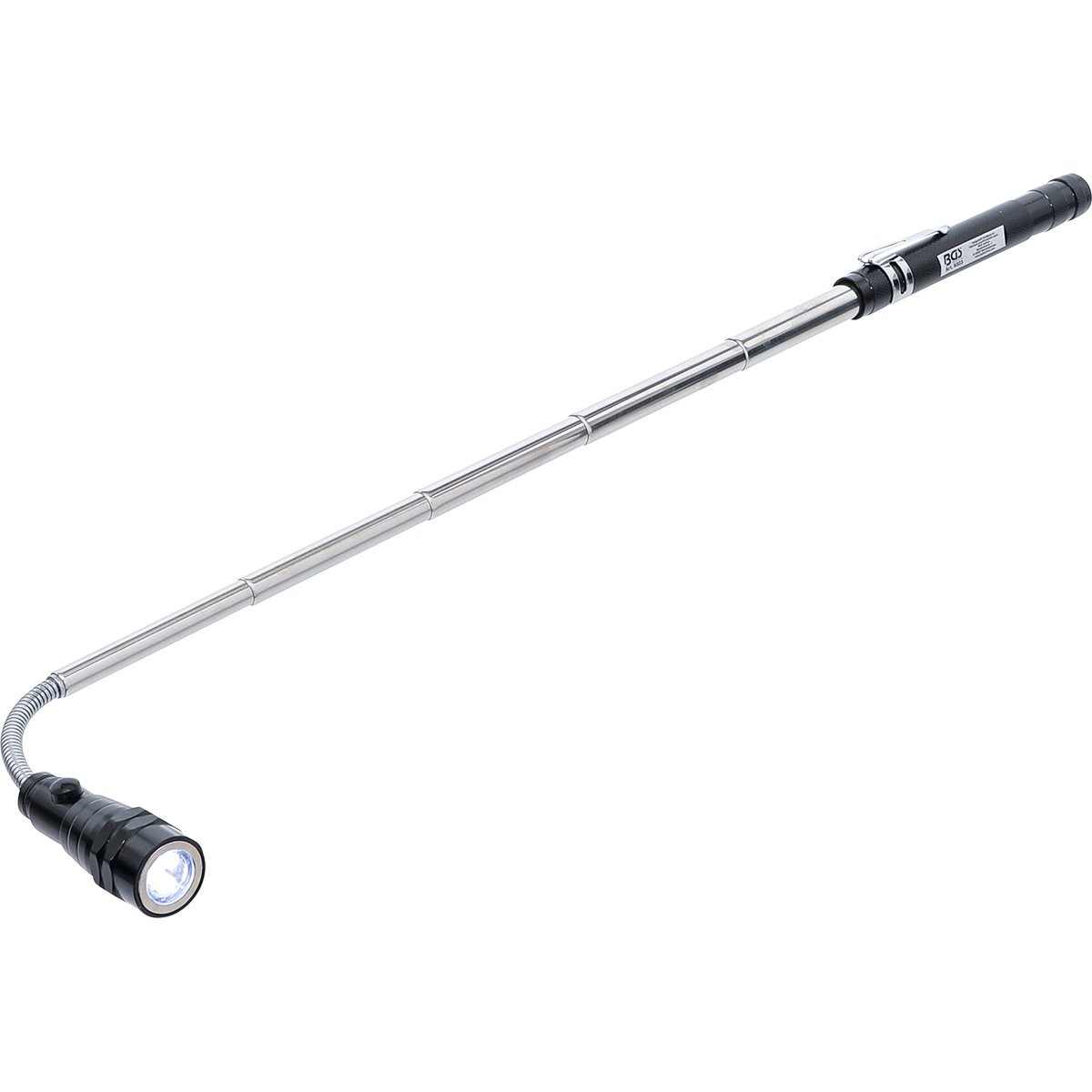 Bgs , Arbeitsleuchte, Ausziehbare Led-Leuchte Mit Magnetheber 2-In-1 - Image 2