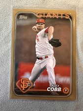 Alex Cobb 2024 Topps #497 San Francisco Giants Gold #/2024