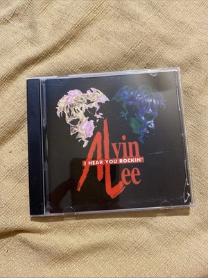 Alvin Lee I Hear You Rockin CD 1994 Viceroy Records Hole Punch Promo