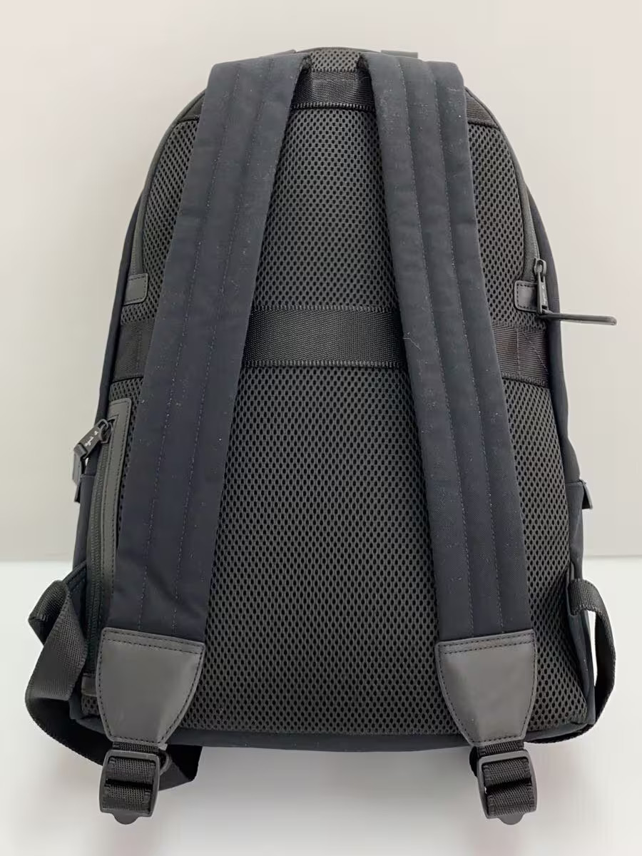 agnes b. Backpack, Polyester, Black, Solid Color,… - image 3