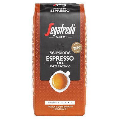 Segafredo Zanetti Selezione Espresso - Ganze Bohne (1 Kg Packung) - Geeignet Für