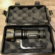 lumenshooter flashlight With Case And AR Mount , White, Red,blue And Green Light