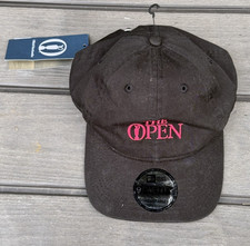 The Open Championship New Era 9TWENTY Black Cap BNWT