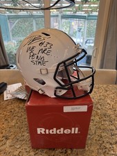 Riddell Penn State Nittany Lions full-size Speed helmet signed and inscribed JSA