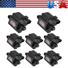 8 Pack Square Ignition Coil For Chevy GMC LS3 4.8/5.3/6.0/8.1L