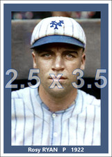 Rosy Ryan - 1922 New York Giants - choose a style - colorized print