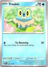 Froakie Obsidian Flames 056/197 Common Pokemon Near Mint Pokemon Card