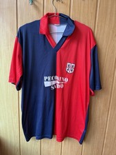Vintage Cagliari Calcio Home Football Jersey Soccer Shirt 90s Rare