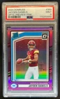 2024 Donruss Jayden Daniels Optic Rated Rookie Preview Pink #389 PSA 9