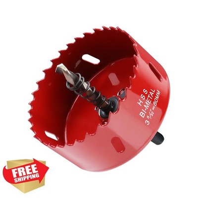 LC LICTOP 3.15 inch hole saw red
