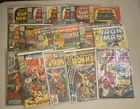 LOT: 40 Marvel Super Heroes Spider Man Hulk Warlock Iron Man Daredevil VINTAGE