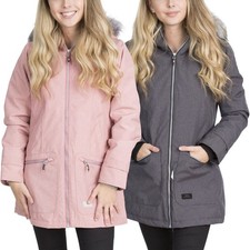 Trespass Womens Day By Day Waterproof Parka Jacket Coat