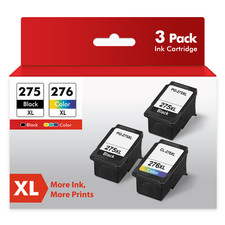 PG-275XL CL-276XL Ink Cartridges for Canon Pixma TR4722 TS3700 TS3722 TS3522
