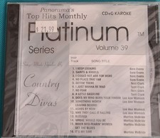 Country Divas Karaoke CDG THM Platinum Sara Evans Terri Clark Womack Mcbride