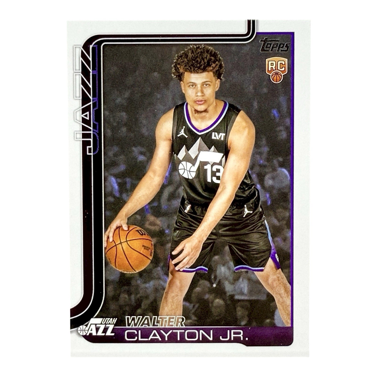 2025-26 Topps Walter Clayton Jr. Rookie RC Utah Jazz #218