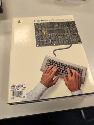 Apple Inside Macintosh, Volumes I, II, and III