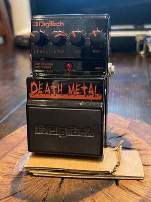DigiTech Death Metal Distortion DDM Guitar Effects Pedal High Gain Heavy