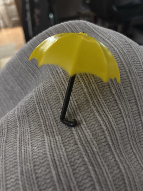 Vintage 1974 Playmobil Yellow Umbrella  for Girl REPLACEMENT PARTS 1970s