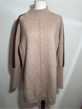 New Vici Mock Neck Long Sleeve Sweater Mini Dress Size Medium