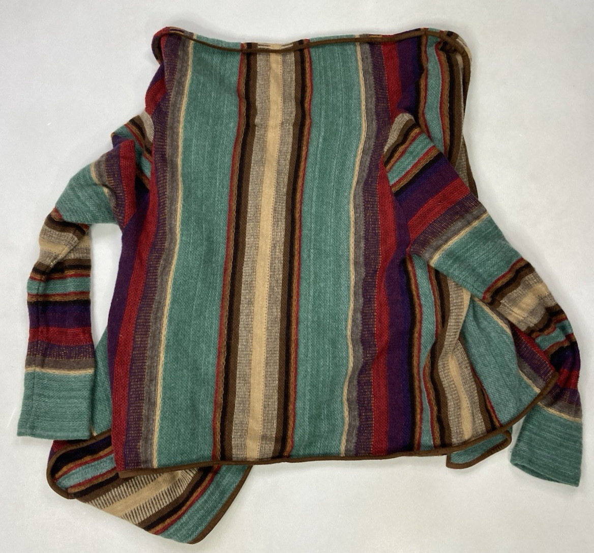 Polo Ralph Lauren Southwest Blanket Shawl Collar Cardigan Sweater Women Large XL