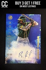 2021 Bowman Inception #PA-RP Robert Puason Autographs Blue Foil #/99 Athletics