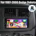 For 1987-2000 Dodge Dakota Apple Carplay Car Radio Android GPS FM Stereo DSP