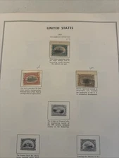 Collection Of Us Mint Used On Pages Coils Xmas Earlier Issues N384