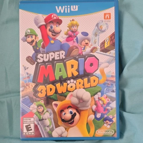New ListingNintendo Super Mario 3D World Nintendo Wii U w/ Manual, Case, Multiplayer