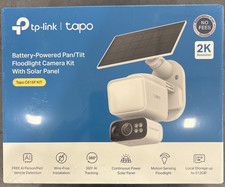 TP-Link Tapo C615F KIT 2K Wireless Outdoor Floodlight Security Camera NEW SEALED