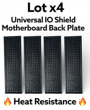FAST SHIPPING UNIVERSAL IO Shield Motherboard Back Plate replacement Lot of 4