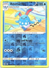 Azumarill Fusion Strike 059/264 Rare Pokemon Reverse Holo Near Mint Pokemon Card