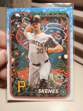 2024 Topps Holiday - Paul Skenes Rookie Card #H165 (RC)