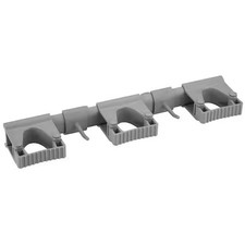Vikan 101188 Tool Wall Bracket, 16 1/2 In L, Gray
