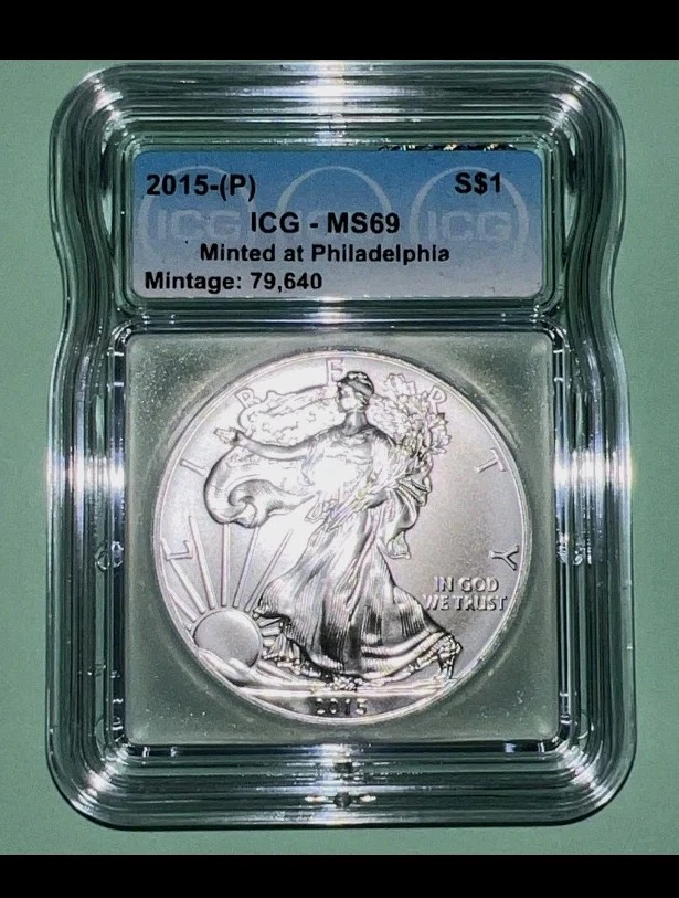 American Eagle ICG 2015 Silver Bullion Coins for sale | eBay
