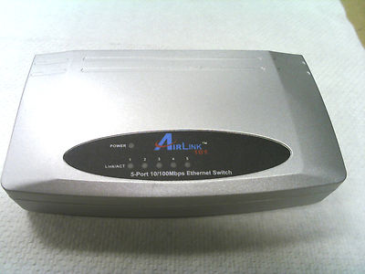 AirLink 5 Port Ethernet Switch 10/100 ASW105/B1