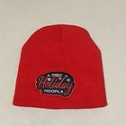Case International Harvester Tractor Holiday Hoopla red adult winter beanie hat
