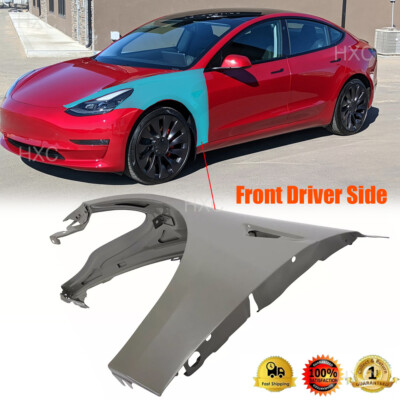 NEW Front Left Fender For 2017-2023 Tesla Model 3 Primed Steel