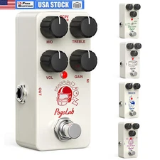Pogolab Guitar Effect Pedal True Bypass DC 9V Mini Pedal for Electric Guitar US