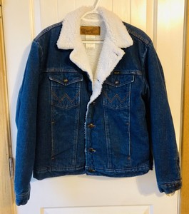 jaqueta jeans wrangler masculina