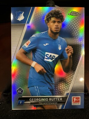 Georgino Rutter 2021-22 Topps Chrome Bundesliga Refractor RC
