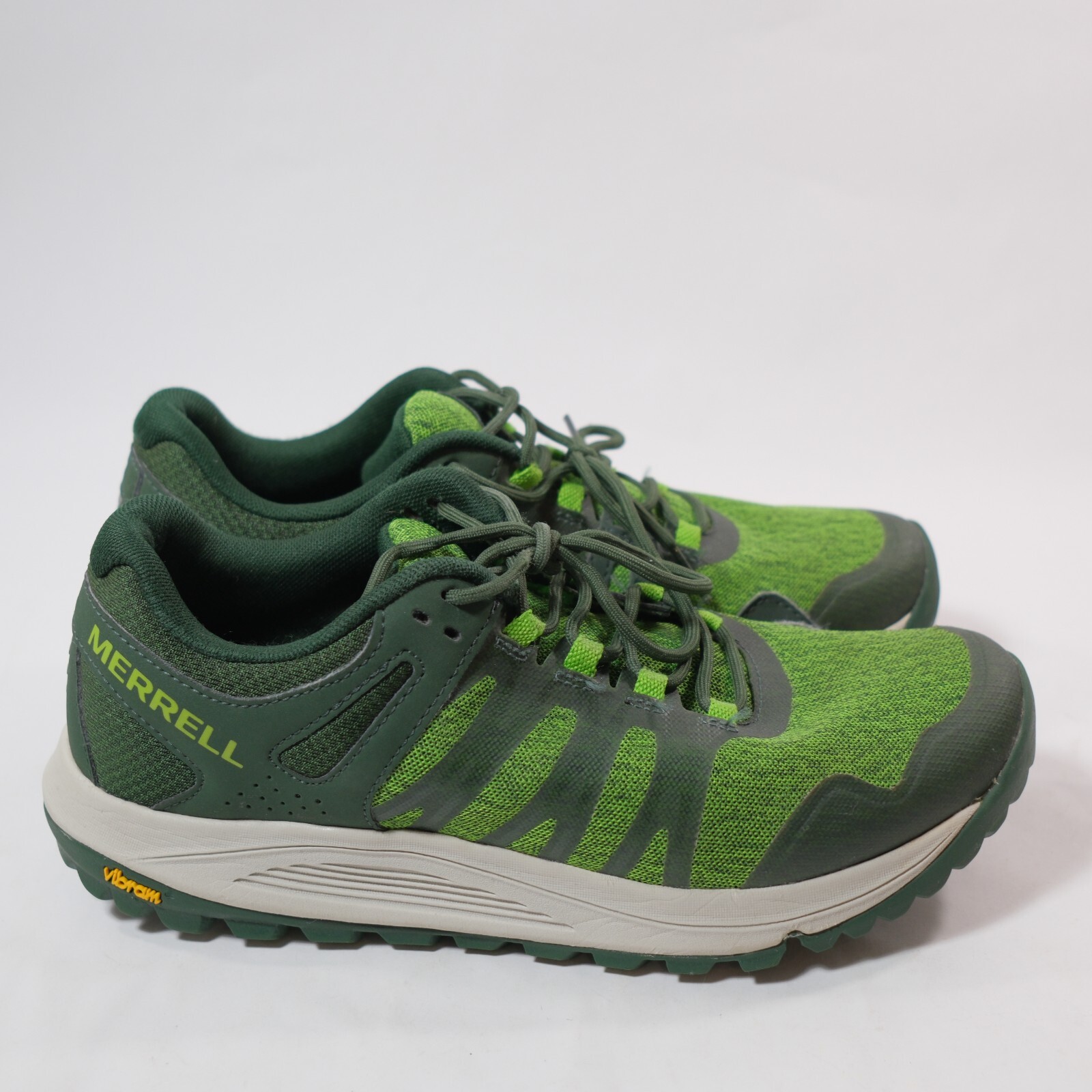 Merrell Nova 2 Vibram Verde Escursionismo Trail Running C Uomo Taglia 8 5 *OTTIME CONDIZIONI!