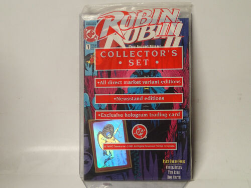 ROBIN II Collectors Set #1 DC Comics 1991 All 5 Covers plus Foil Card! VF NEW - Picture 1 of 1
